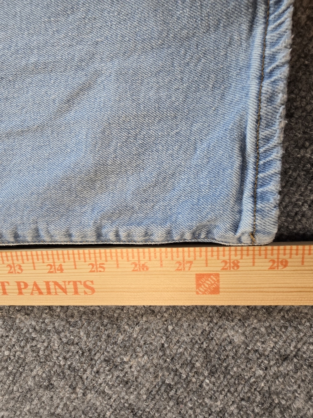 Madewell Curvy Perfect Vintage Straight Jeans Womens 30 Distressed Light Wash - Picture 5 of 7